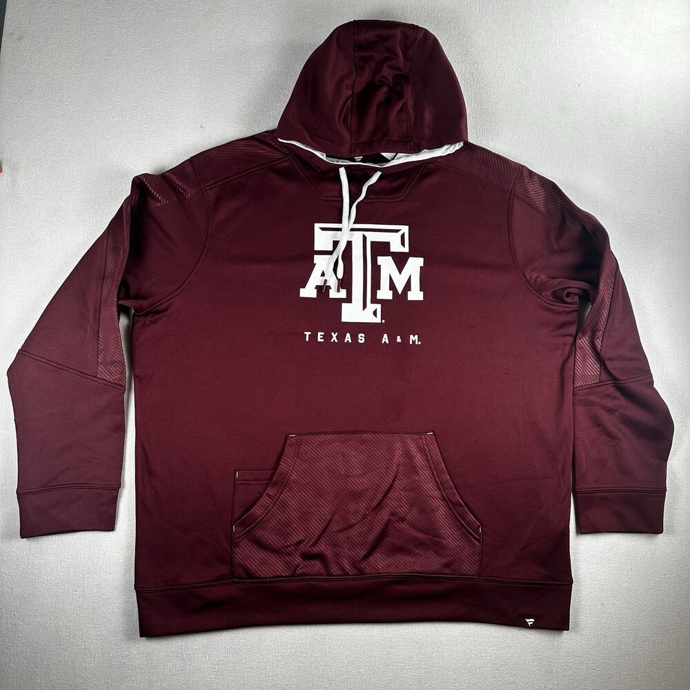 Texas A&M Aggies Fanatics Defender Pullover Hoodie - Maroon Mens 2XL